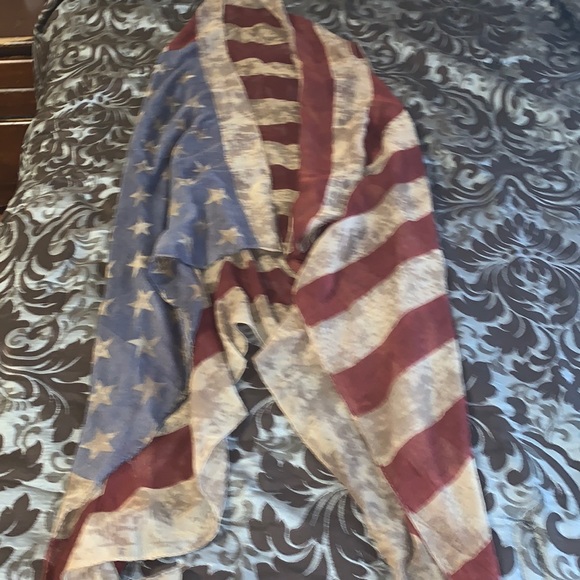 One Size 💕Vintage Flag Cardigan🇺🇸 - Picture 10 of 11